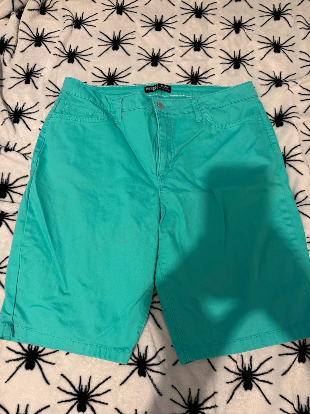 Riders by Lee Teal Women's Bermuda Shorts